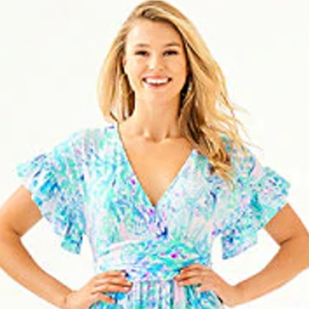 Lilly Pulitzer Jessi midi dress Sz M NWT - Picture 8 of 9